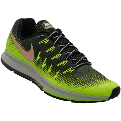 TÊNIS NIKE AIR ZOOM PEGASUS 33 SHIELD MASCULINO - Verde/bronze