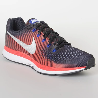 TÊNIS NIKE AIR ZOOM PEGASUS 34 MASCULINO - Preto/vermelho TÊNIS NIKE AIR ZOOM PEGASUS 34 MASCULINO - Preto/vermelho