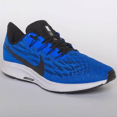 TÊNIS NIKE AIR ZOOM PEGASUS 36 MASCULINO - Azul/preto TÊNIS NIKE AIR ZOOM PEGASUS 36 MASCULINO - Azul/preto