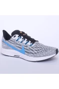 TÊNIS NIKE AIR ZOOM PEGASUS 36 MASCULINO - Cinza/azul TÊNIS NIKE AIR ZOOM PEGASUS 36 MASCULINO - Cinza/azul
