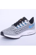 TÊNIS NIKE AIR ZOOM PEGASUS 36 MASCULINO - Cinza/azul TÊNIS NIKE AIR ZOOM PEGASUS 36 MASCULINO - Cinza/azul