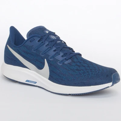 TÊNIS NIKE AIR ZOOM PEGASUS 36 MASCULINO - Marinho/prata TÊNIS NIKE AIR ZOOM PEGASUS 36 MASCULINO - Marinho/prata