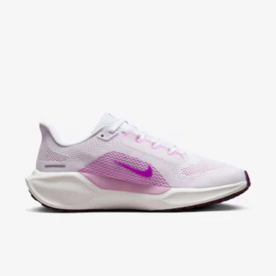 TENIS NIKE AIR ZOOM PEGASUS 41 FEMININO - Branco/roxo