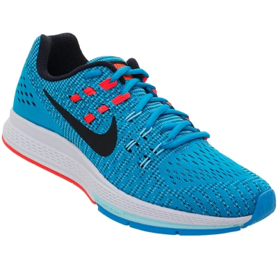 TÊNIS NIKE AIR ZOOM STRUCTURE 19 FEMININO - Azul/laranja TÊNIS NIKE AIR ZOOM STRUCTURE 19 FEMININO - Azul/laranja