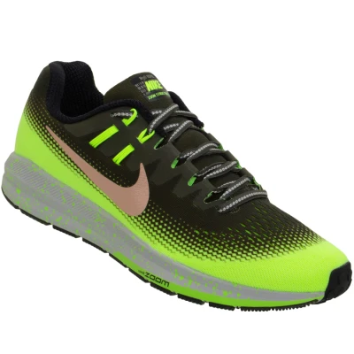 TÊNIS NIKE AIR ZOOM STRUCTURE 20 SHIELD MASCULINO - Verde/bronze TÊNIS NIKE AIR ZOOM STRUCTURE 20 SHIELD MASCULINO - Verde/bronze