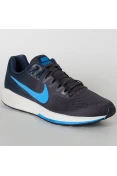 TÊNIS NIKE AIR ZOOM STRUCTURE 21 MASCULINO - Chumbo/azul