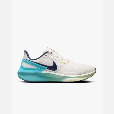 TÊNIS NIKE AIR ZOOM STRUCTURE 25 MASCULINO - Branco/azul