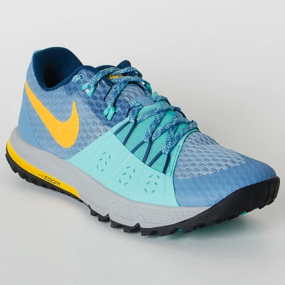 TÊNIS NIKE AIR ZOOM WILDHORSE 4 FEMININO - Azul/laranja