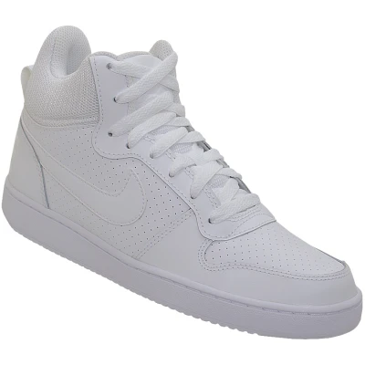 TÊNIS NIKE CANO ALTO COURT BOROUGH MID FEMININO - Branco TÊNIS NIKE CANO ALTO COURT BOROUGH MID FEMININO - Branco