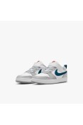 TÊNIS NIKE COURT BOROUGH LOW 2 (PSV) INFANTIL - Branco/azul