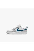 TÊNIS NIKE COURT BOROUGH LOW 2 (PSV) INFANTIL - Branco/azul