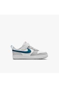 TÊNIS NIKE COURT BOROUGH LOW 2 (PSV) INFANTIL - Branco/azul