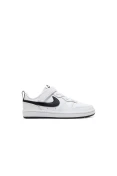 TÊNIS NIKE COURT BOROUGH LOW 2 (PSV) INFANTIL - Branco/preto