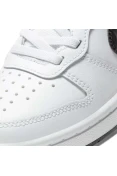 TÊNIS NIKE COURT BOROUGH LOW 2 (PSV) INFANTIL - Branco/preto