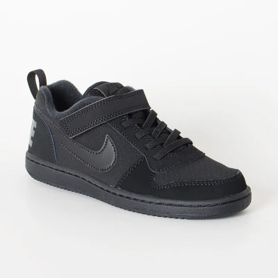 TÊNIS NIKE COURT BOROUGH LOW PSV INFANTIL - Preto TÊNIS NIKE COURT BOROUGH LOW PSV INFANTIL - Preto