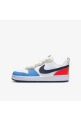 TÊNIS NIKE COURT BOROUGH LOW RECRAFT INFANTIL - Branco/marinho