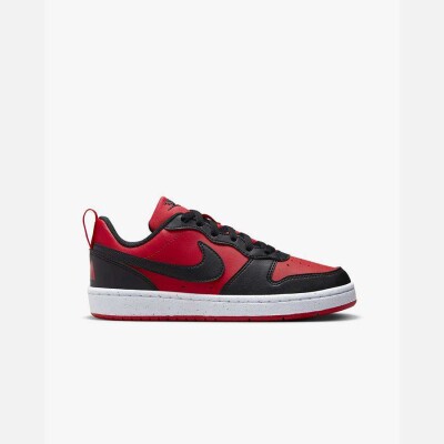 TÊNIS NIKE COURT BOROUGH LOW RECRAFT INFANTIL - Vermelho/preto