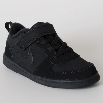 TÊNIS NIKE COURT BOROUGH LOW TDV INFANTIL - Preto TÊNIS NIKE COURT BOROUGH LOW TDV INFANTIL - Preto