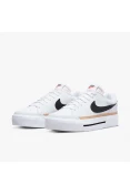 TÊNIS NIKE COURT LEGACY LIFT FEMININO - Branco/preto