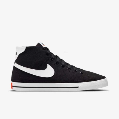 TÊNIS NIKE COURT LEGACY MID FEMININO - Preto/branco