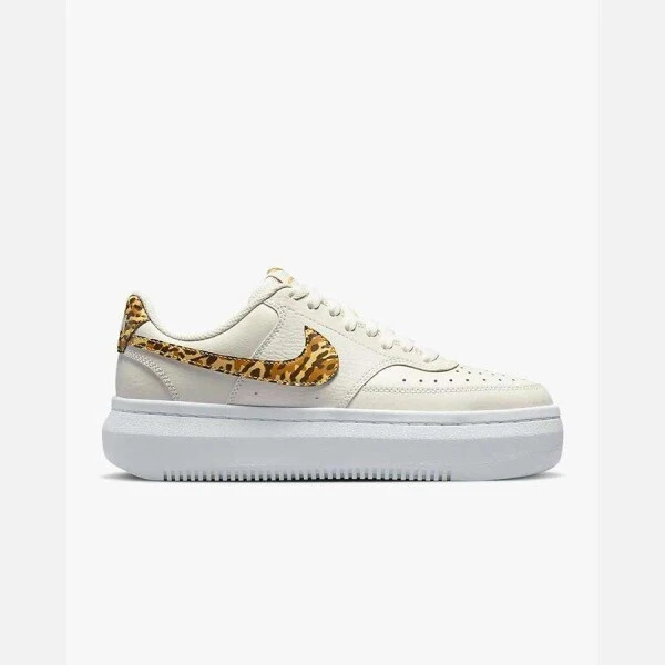 TÊNIS NIKE COURT VISION ALTA LTR FEMININO - Bege/marrom