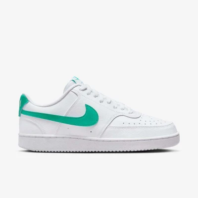TÊNIS NIKE COURT VISION LOW NEXT NATURE MASCULINO - Branco/verde