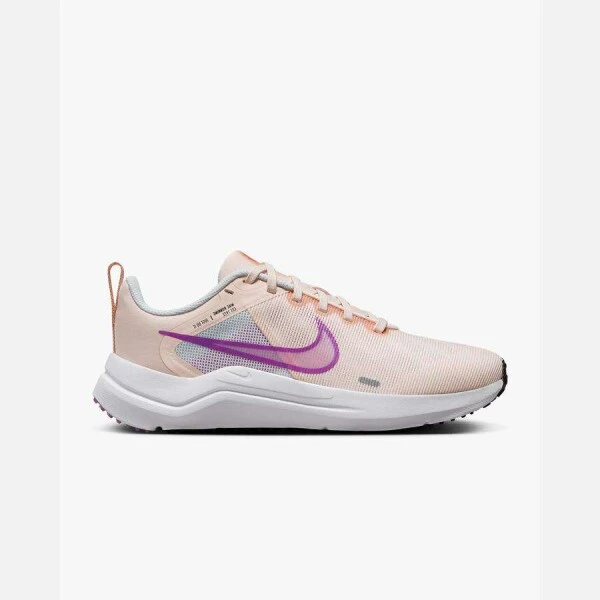 TÊNIS NIKE DOWNSHIFTER 12 FEMININO - Bege/roxo