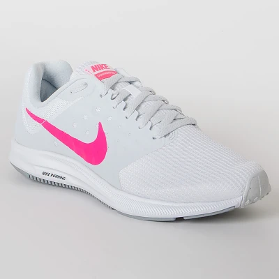 TÊNIS NIKE DOWNSHIFTER 7 FEMININO - Branco/pink TÊNIS NIKE DOWNSHIFTER 7 FEMININO - Branco/pink