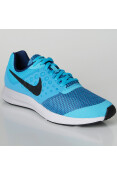 TÊNIS NIKE DOWNSHIFTER 7 GS INFANTIL - Azul/preto