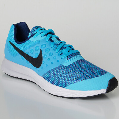 TÊNIS NIKE DOWNSHIFTER 7 GS INFANTIL - Azul/preto