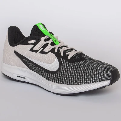 TÊNIS NIKE DOWNSHIFTER 9 MASCULINO - Branco/preto TÊNIS NIKE DOWNSHIFTER 9 MASCULINO - Branco/preto