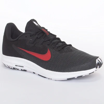 TÊNIS NIKE DOWNSHIFTER 9 MASCULINO - Preto/vermelho TÊNIS NIKE DOWNSHIFTER 9 MASCULINO - Preto/vermelho