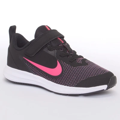 TÊNIS NIKE DOWNSHIFTER 9 PSV INFANTIL - Preto/pink TÊNIS NIKE DOWNSHIFTER 9 PSV INFANTIL - Preto/pink