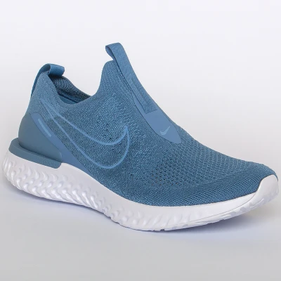 TÊNIS NIKE EPIC PHANTOM REACT FLYKNIT MASCULINO - Azul/branco TÊNIS NIKE EPIC PHANTOM REACT FLYKNIT MASCULINO - Azul/branco
