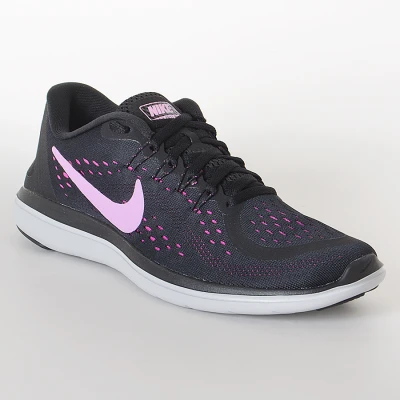 TÊNIS NIKE FLEX 2017 RN FEMININO - Preto/lilas TÊNIS NIKE FLEX 2017 RN FEMININO - Preto/lilas