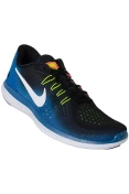 TÊNIS NIKE FLEX 2017 RN MASCULINO - Preto/azul TÊNIS NIKE FLEX 2017 RN MASCULINO - Preto/azul