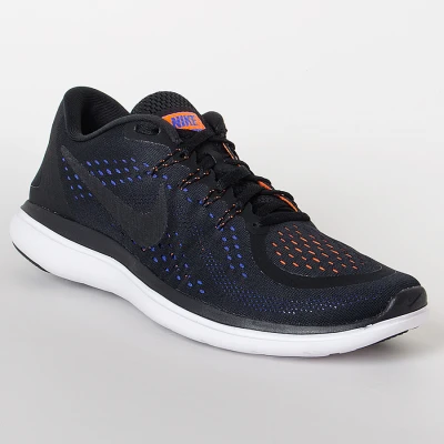TÊNIS NIKE FLEX 2017 RN MASCULINO - Preto/laranja TÊNIS NIKE FLEX 2017 RN MASCULINO - Preto/laranja