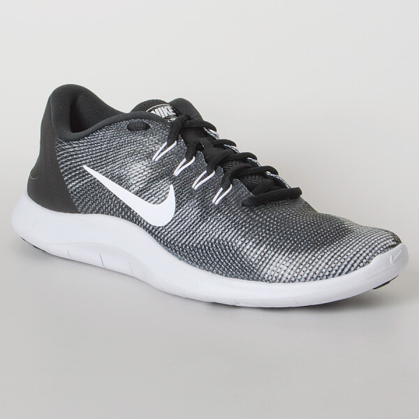 TÊNIS NIKE FLEX 2018 RN MASCULINO - Preto/branco