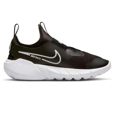 TÊNIS NIKE FLEX RUNNER 2 GS INFANTIL - Preto/branco