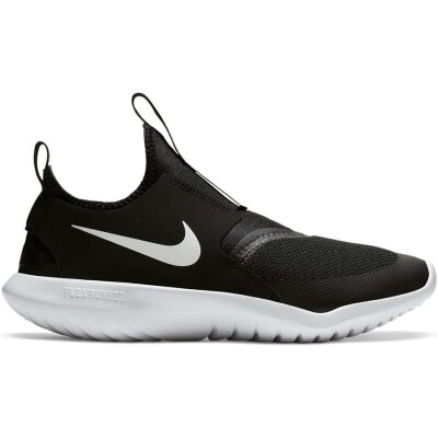 TENIS NIKE FLEX RUNNER GS INFANTIL - Preto/branco