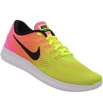 TÊNIS NIKE FREE RN OC MASCULINO - Verde/rosa TÊNIS NIKE FREE RN OC MASCULINO - Verde/rosa