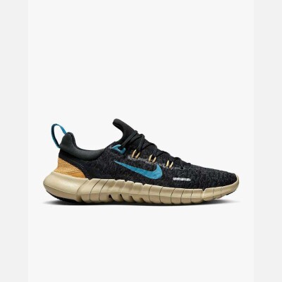 TÊNIS NIKE FREE RUN 5.0 NEXT NATURE FEMININO - Preto/bege