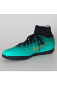 TÊNIS NIKE FUTSAL CR7 MERCURIALX SUPERFLY 6 CLUB IC - Verde/dourado