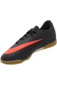 TÊNIS NIKE HYPERVENOM PHADE IC INFANTIL - Preto/laranja