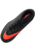 TÊNIS NIKE HYPERVENOM PHADE IC INFANTIL - Preto/laranja