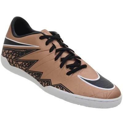 TÊNIS NIKE HYPERVENOM PHELON 2 IC - Bronze/preto