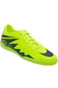 TÊNIS NIKE HYPERVENOM PHELON 2 IC - Verde limao/preto