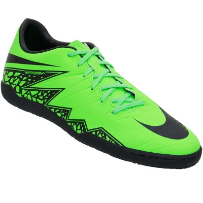 TÊNIS NIKE HYPERVENOM PHELON 2 IC - Verde/preto