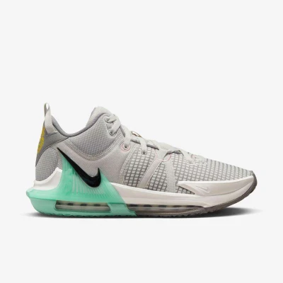 TÊNIS NIKE LEBRON WITNESS VII MASCULINO - Cinza/verde TÊNIS NIKE LEBRON WITNESS VII MASCULINO - Cinza/verde