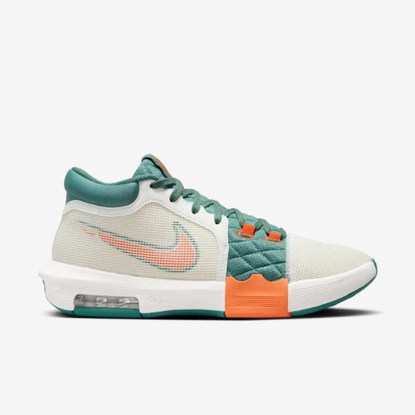 TÊNIS NIKE LEBRON WITNESS VIII MASCULINO - Branco/verde